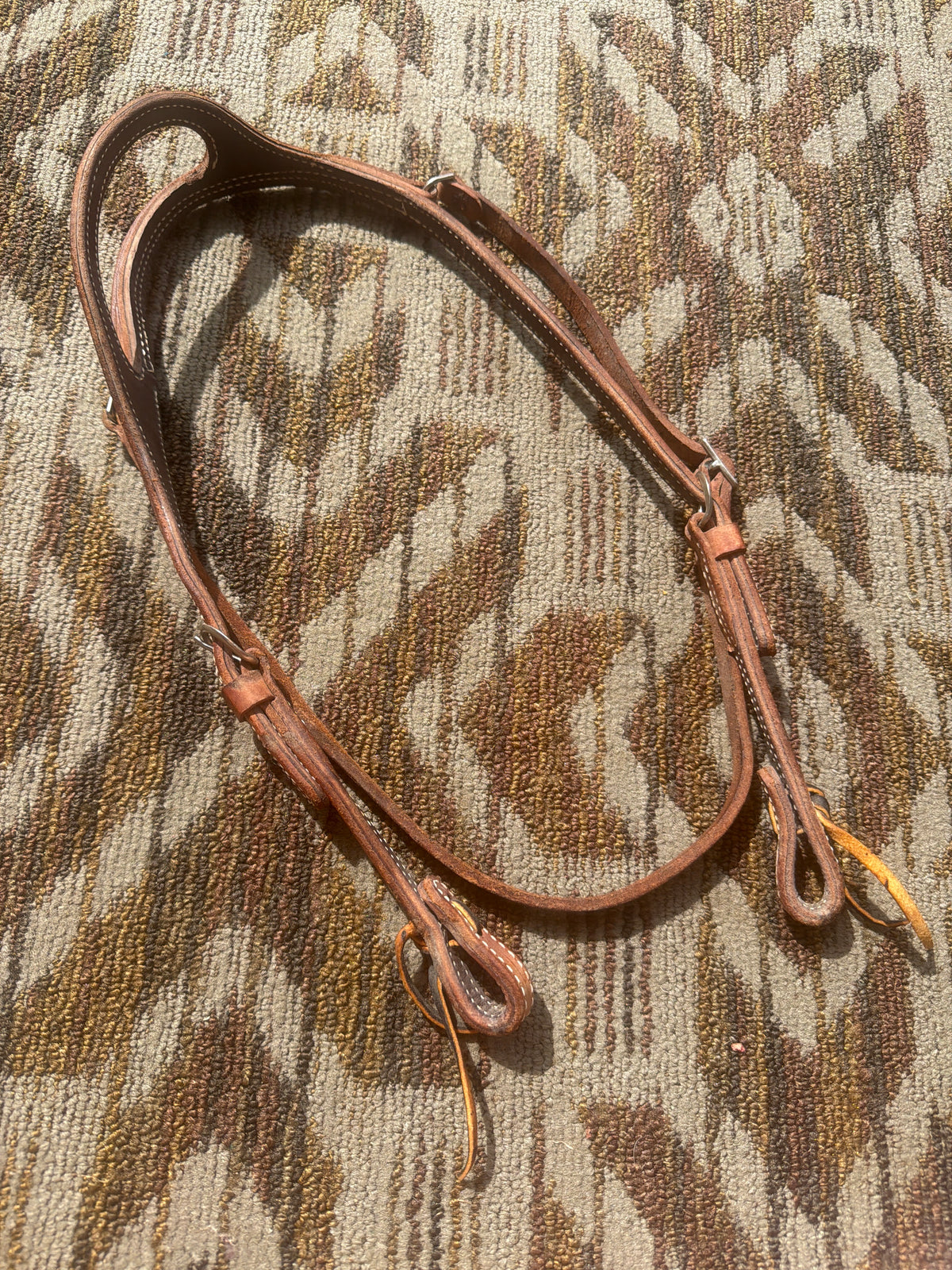 One Ear Headstall w/ Throatlatch