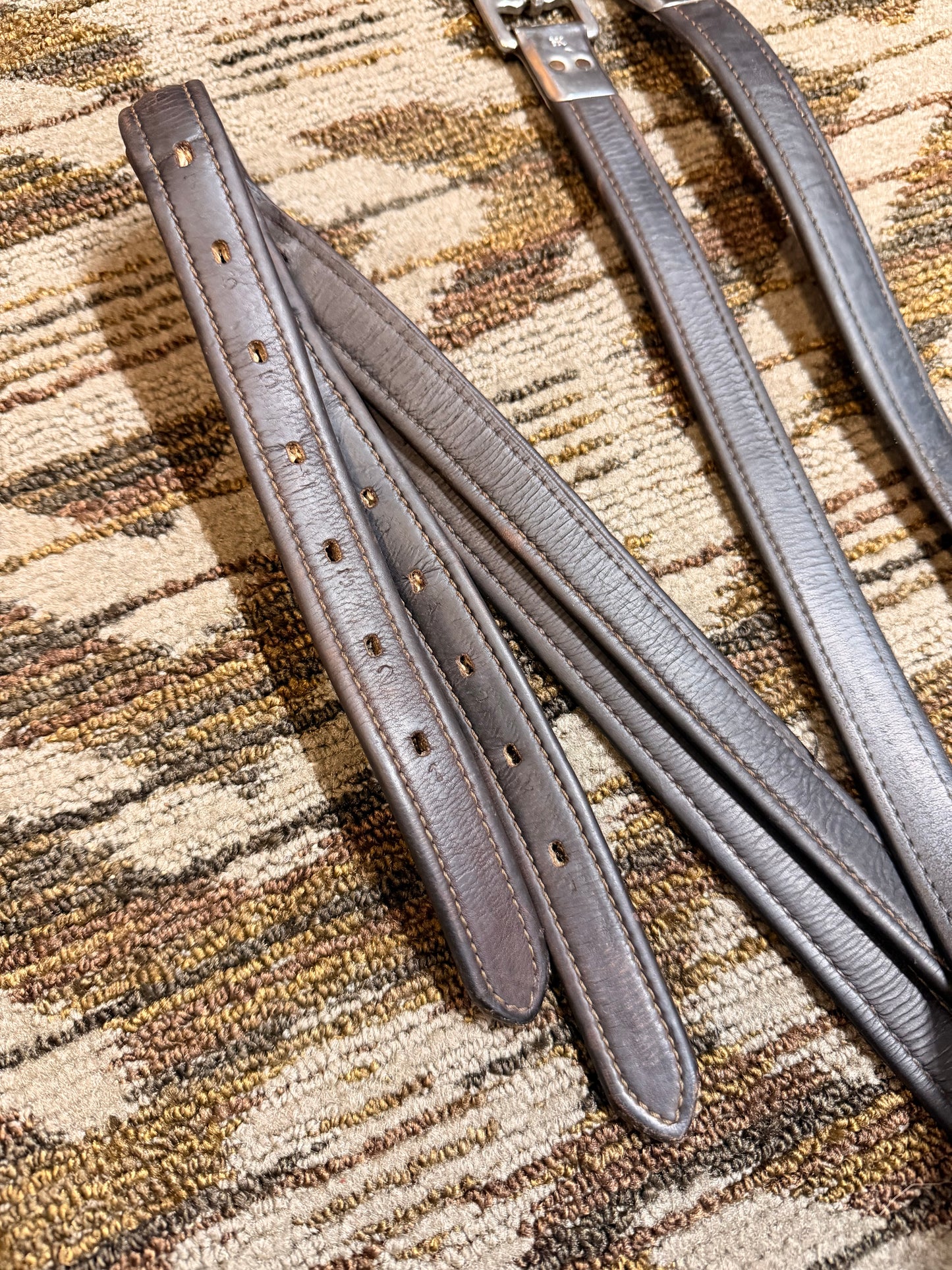 HK Lined Stirrup Leathers