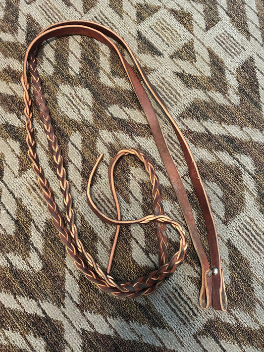 Braided Split Reins