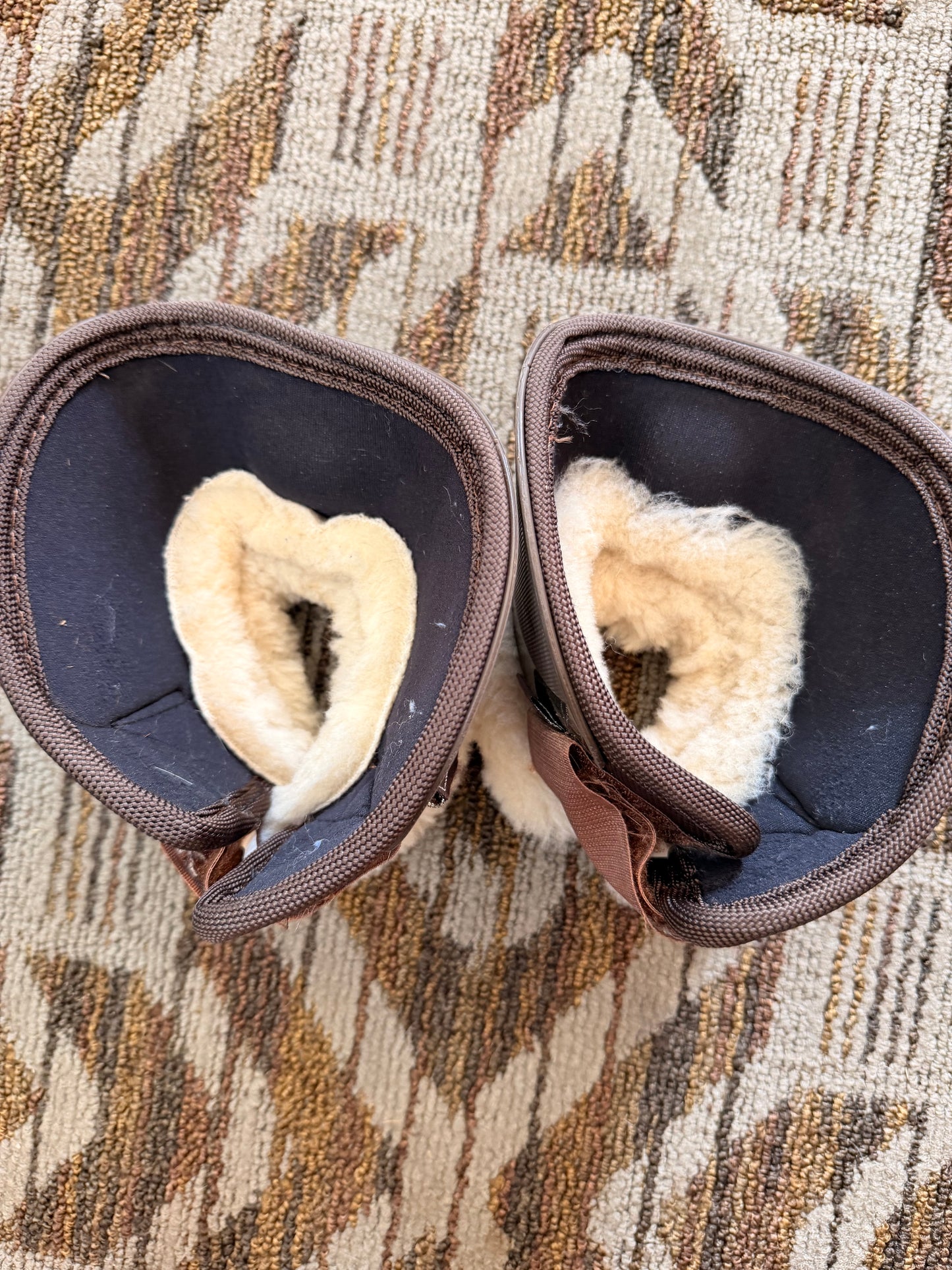 Lady Godiva Large Fur Bell Boots