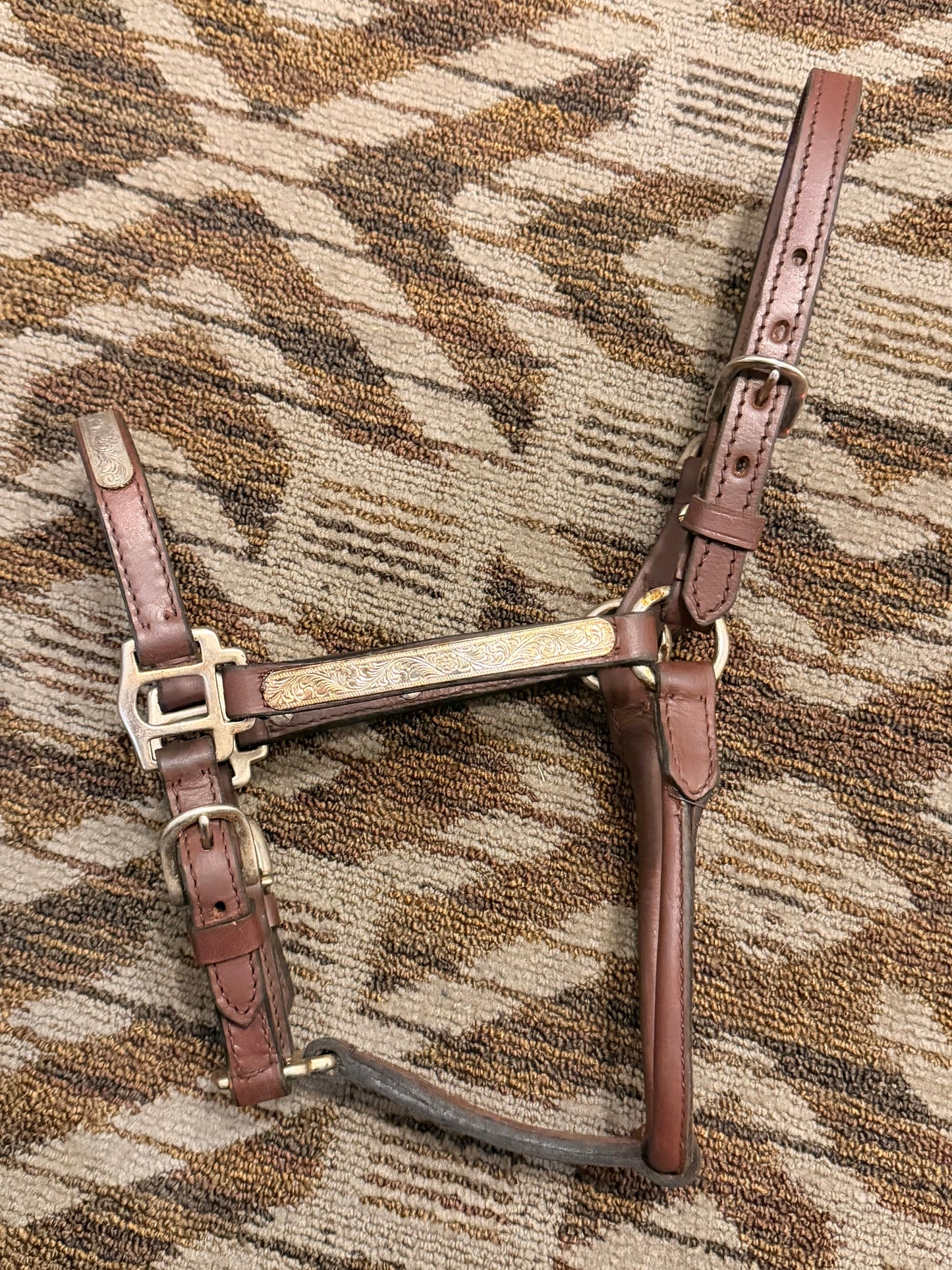 Soft Silver Show Halter