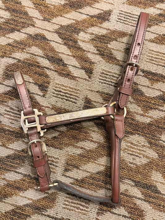 Soft Silver Show Halter