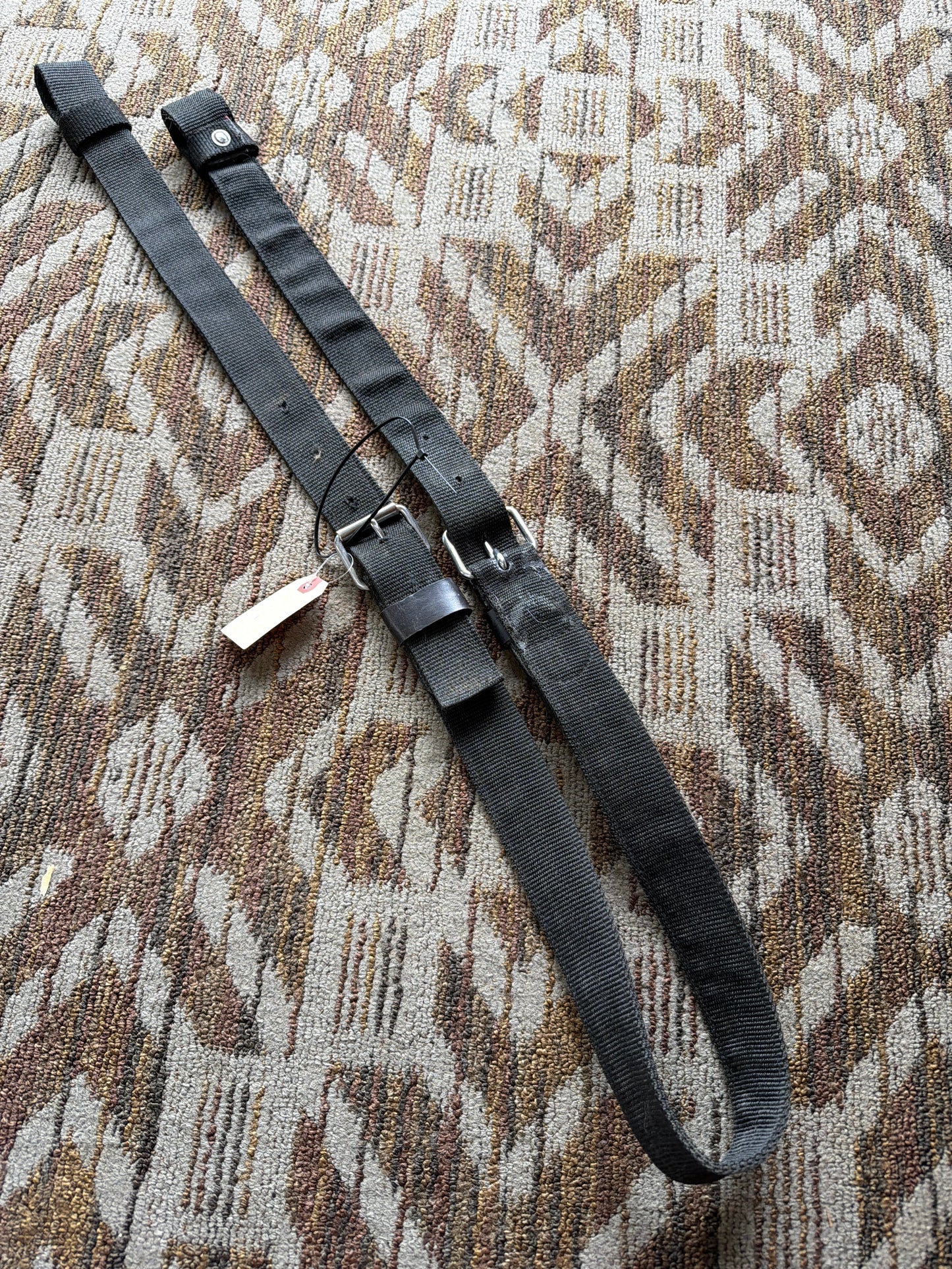 Black Nylon Back Cinch Set