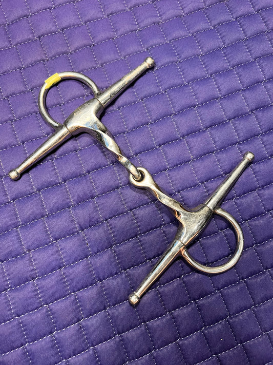 Slow Twist Full Cheek Snaffle - 5”