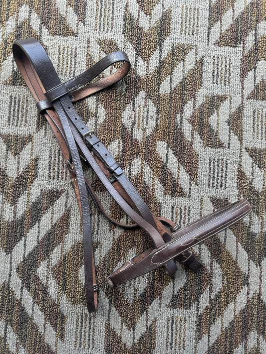 Flat Stitched Bridle