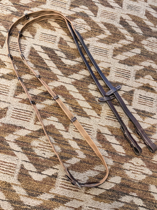 Courbette Webbed Reins