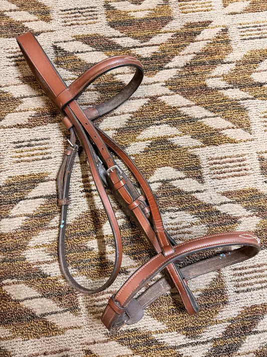 Brown Fancy Stitched Bridle