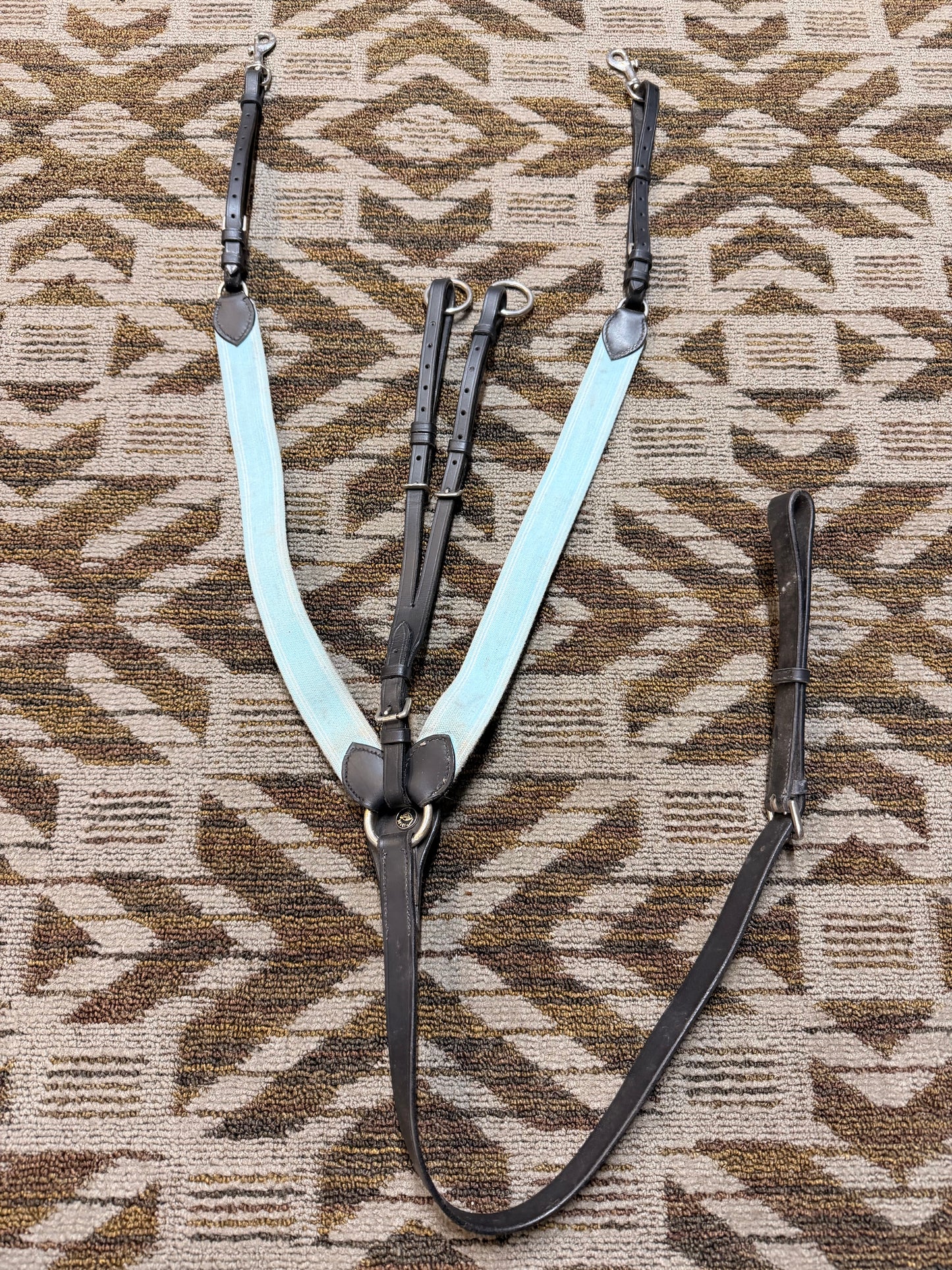 Miller Blue Elastic Breastplate