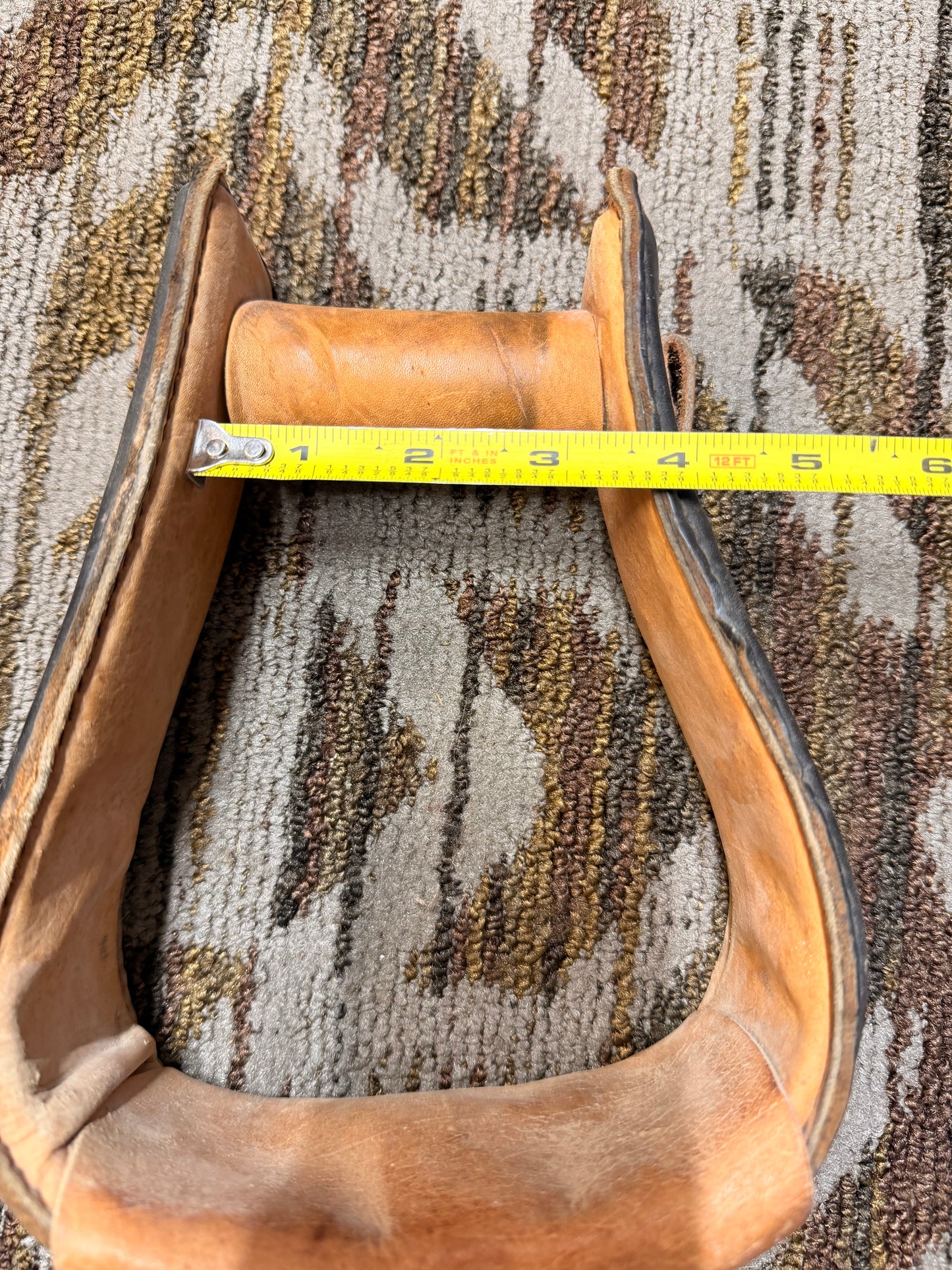 Western Wooden Covered Stirrups