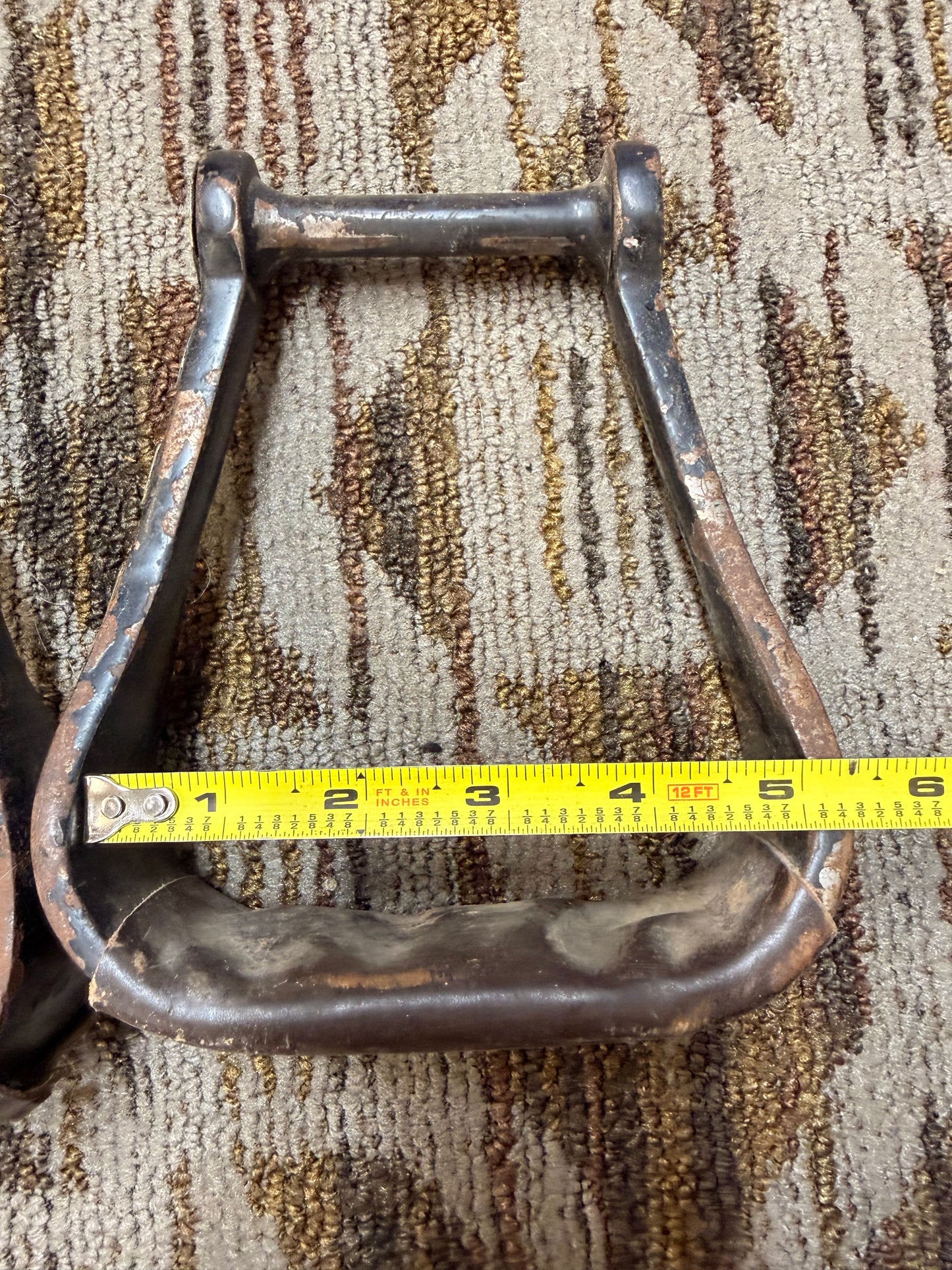 Metal Stirrups w/ Silver