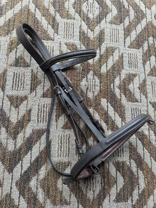 Brown Bridle w/ Padded Noseband
