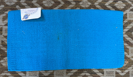 Mayatex Blue Saddle Blanket
