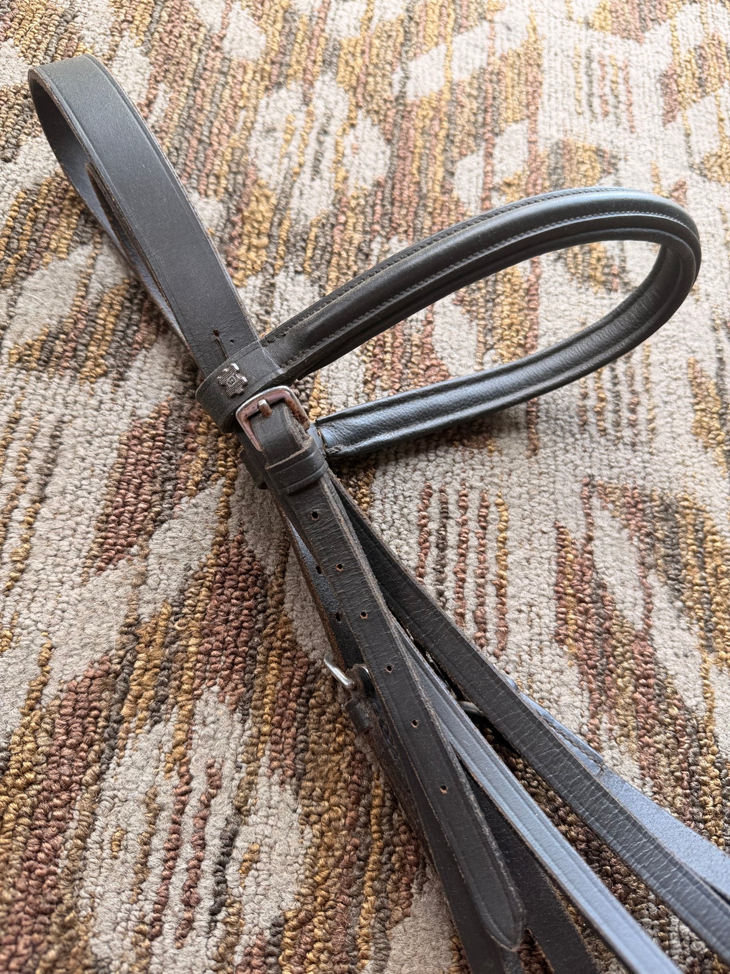 Black Stamped Bridle