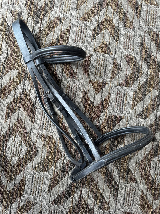 Black Padded Loveson Raised Bridle