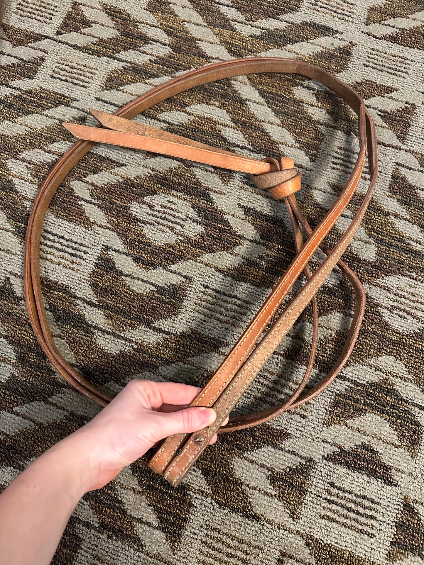 Leather Split Reins