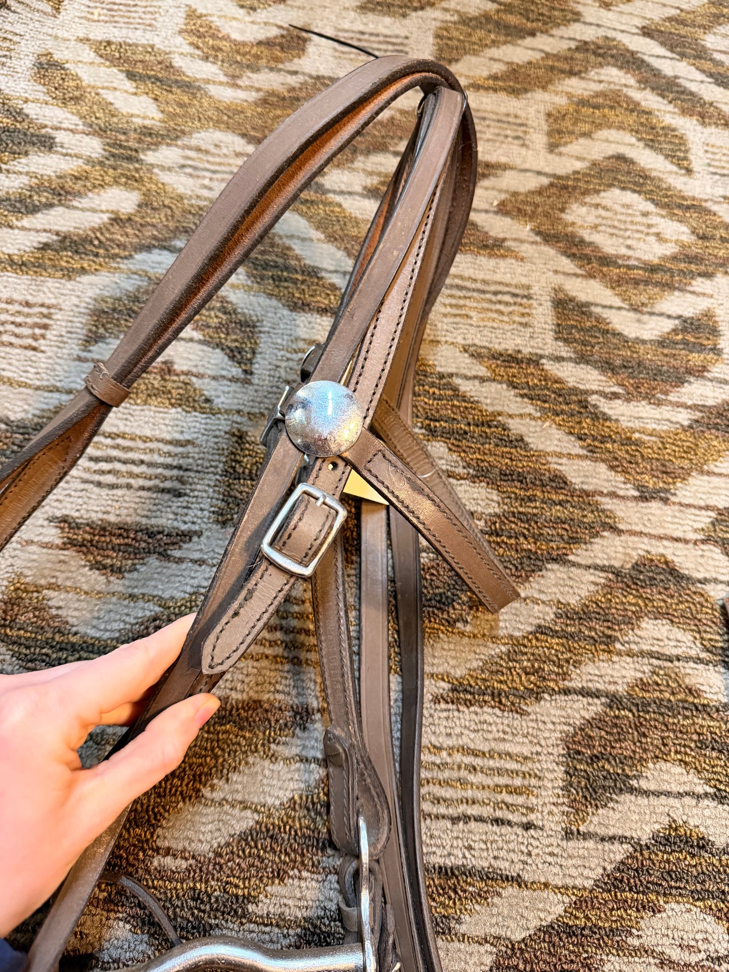 Leather Pony Bridle Set