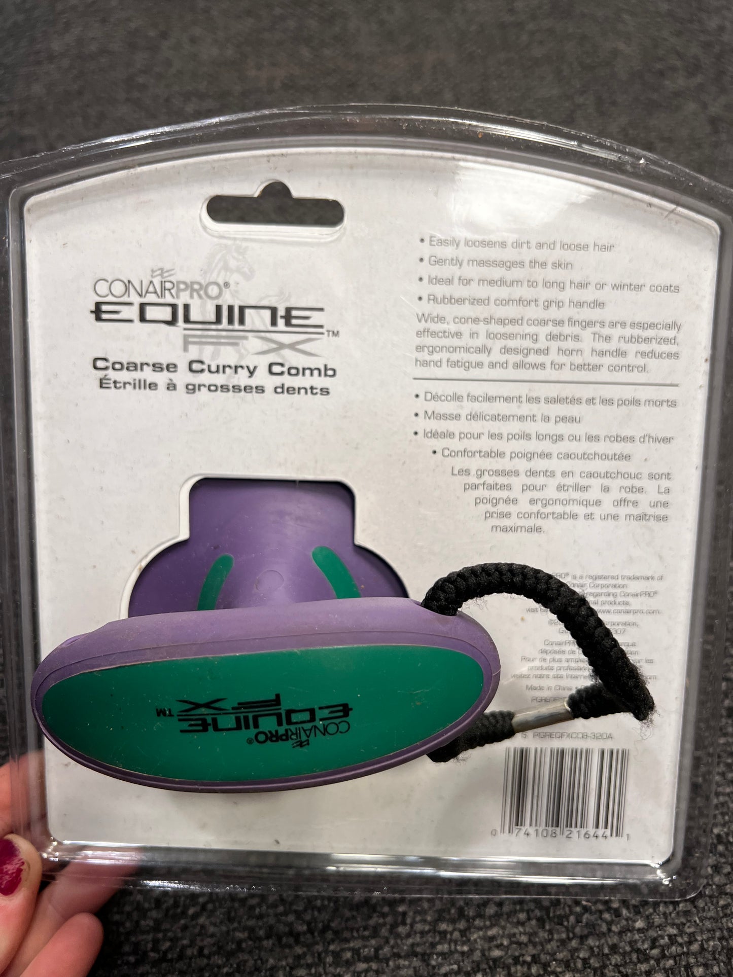 CONAIRPRO Equine FX Coarse Curry Comb