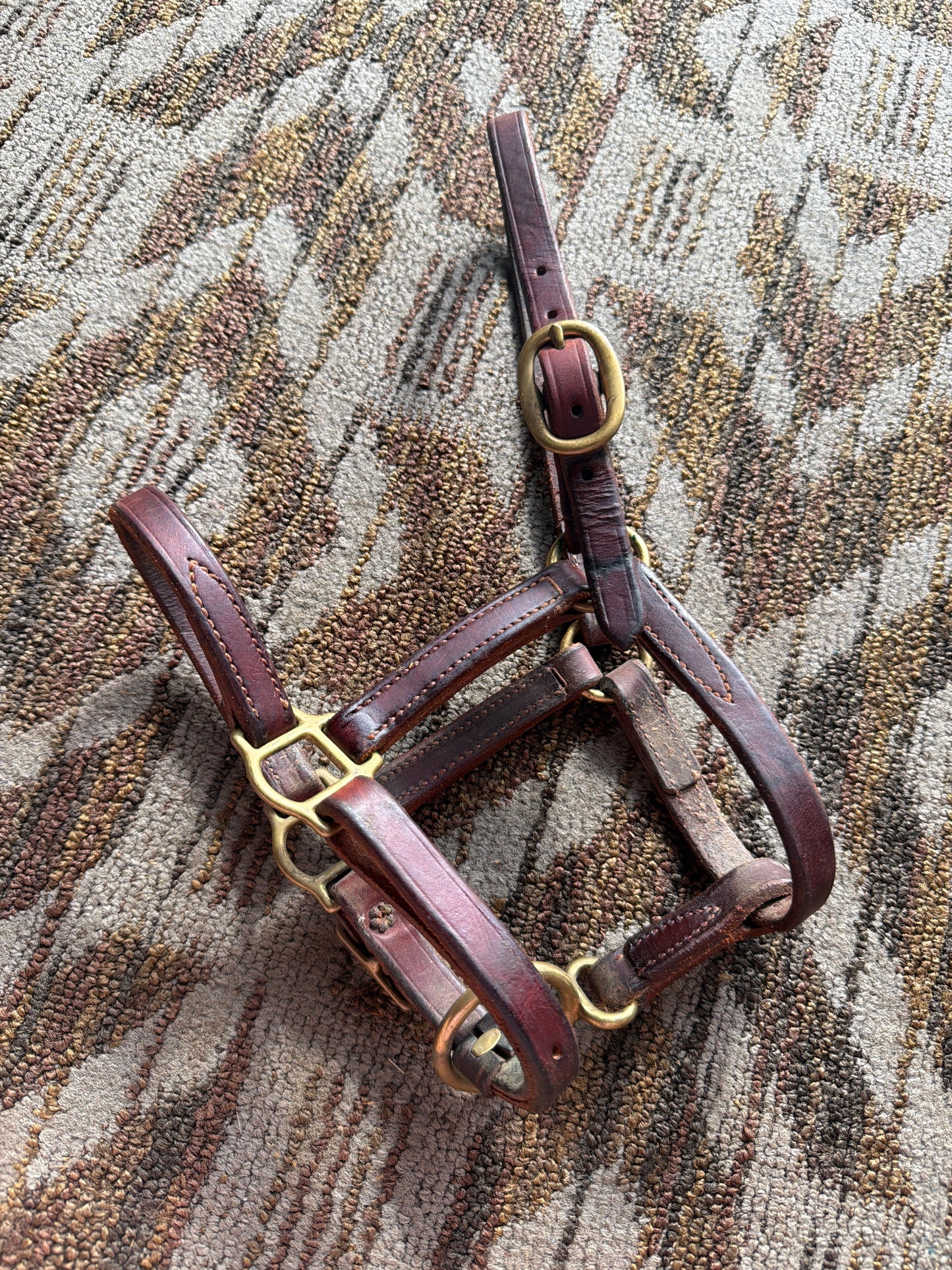 Leather Mini Halter