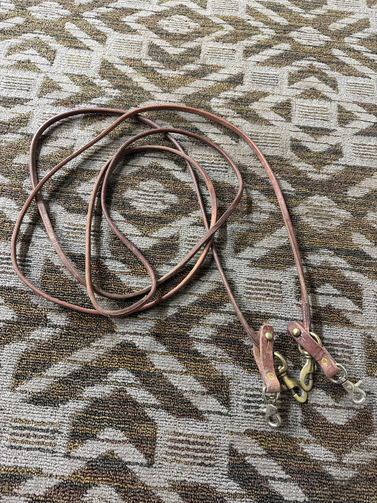 Rolled Draw Reins