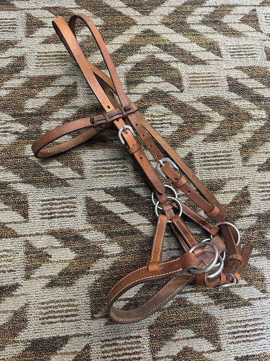 Leather Bitless Bridle