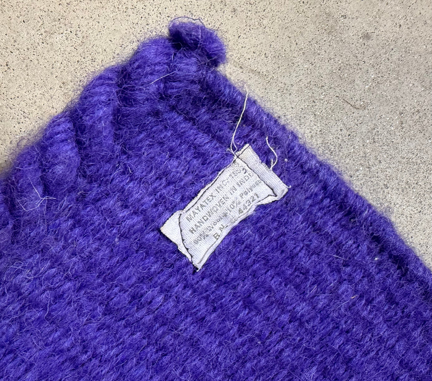 Mayatex Purple Saddle Blanket