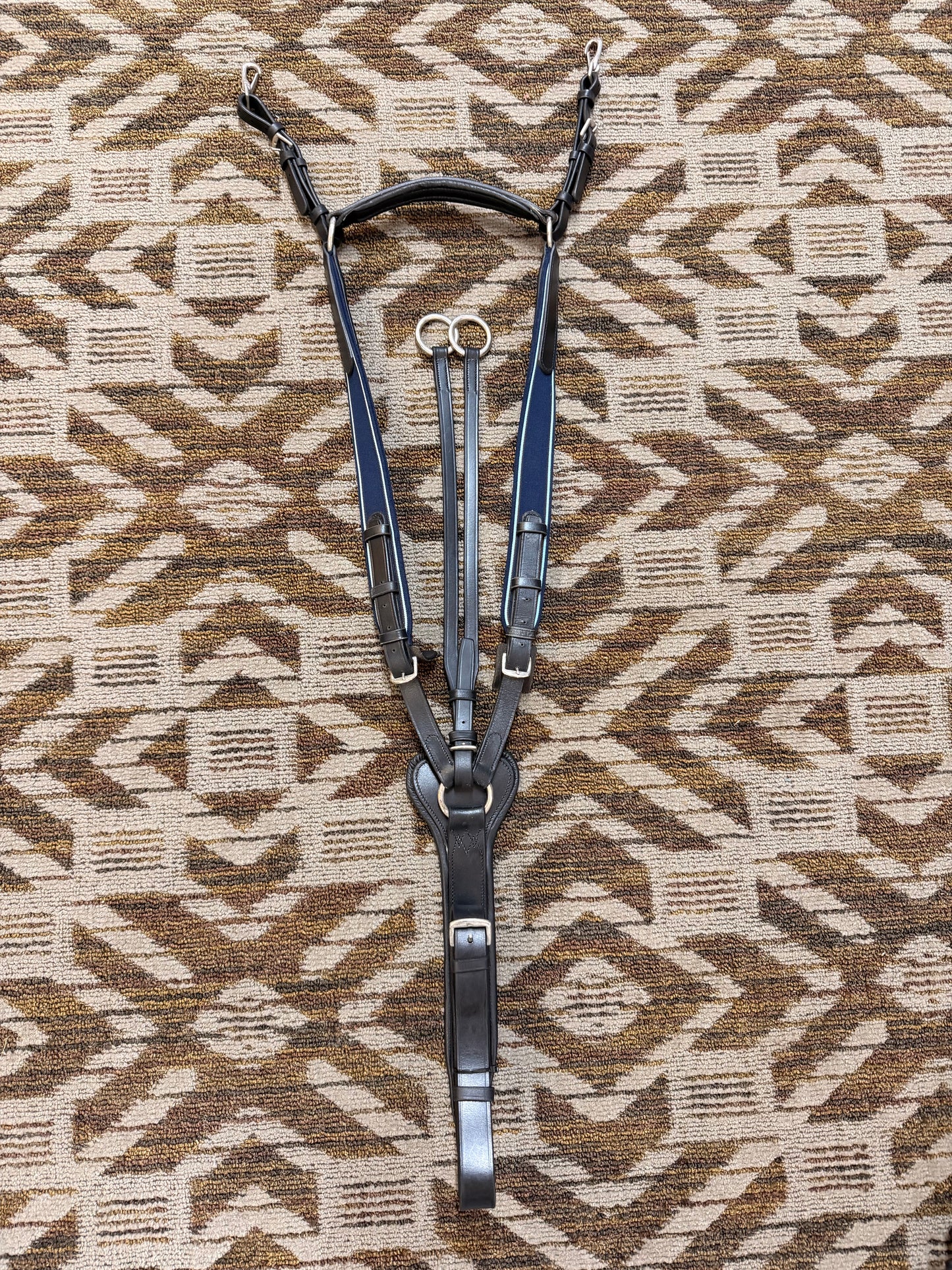 Rambo Micklem Elastic Breastplate w/ Running Attachment