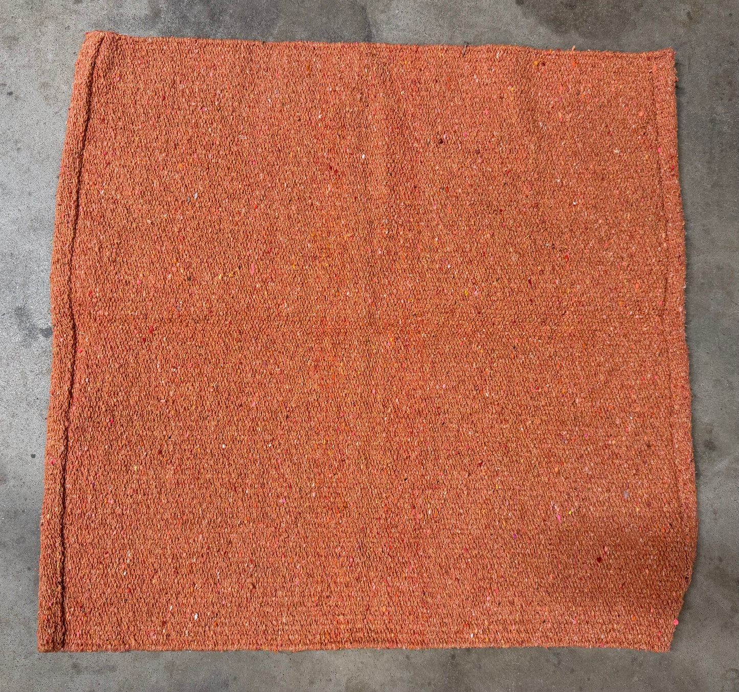 Orange Saddle Blanket