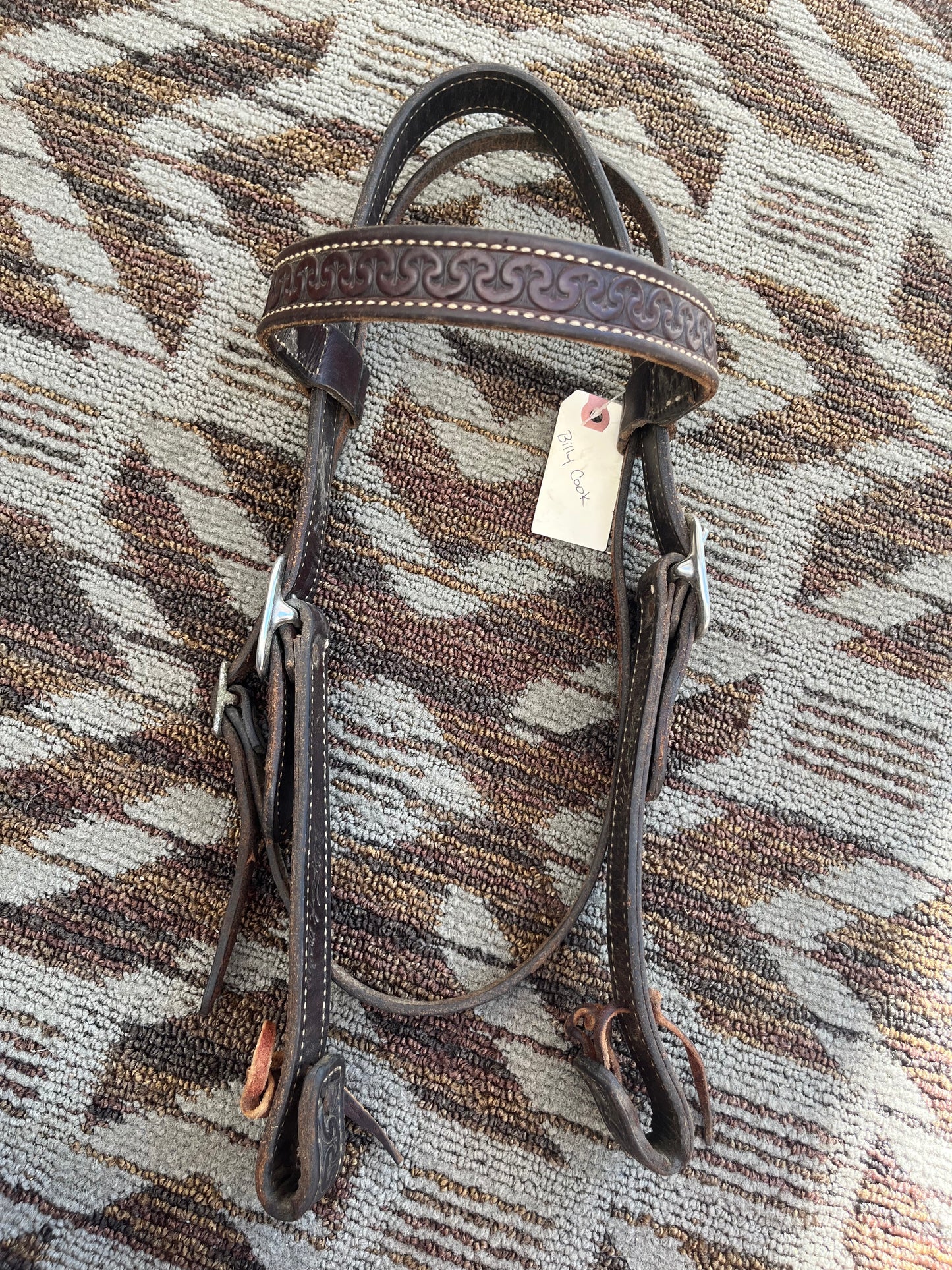 Billy Cook Tooled Headstall