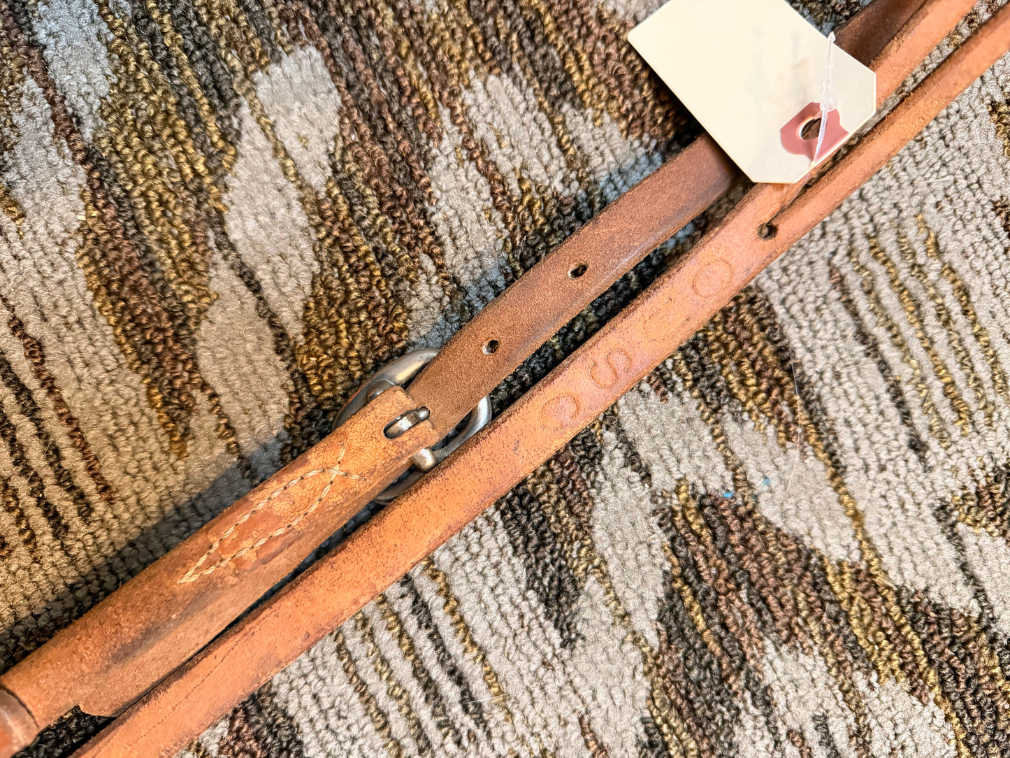 Leather Slip Ear Headstall