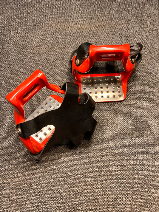 Red Endurance Stirrups