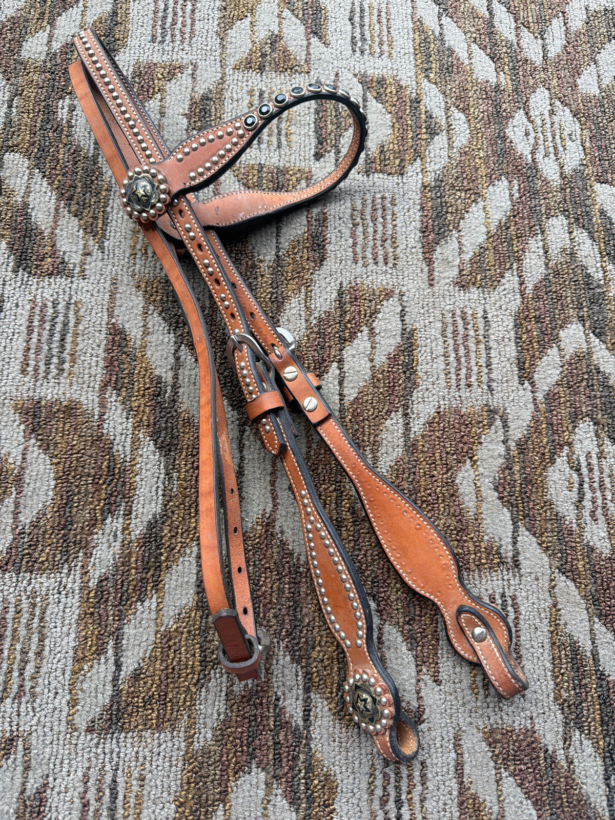 Weaver Studded Headstall