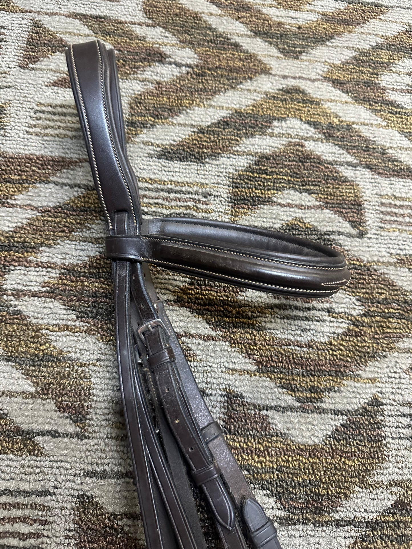 Fancy Stitched Padded Anatomical Bridle