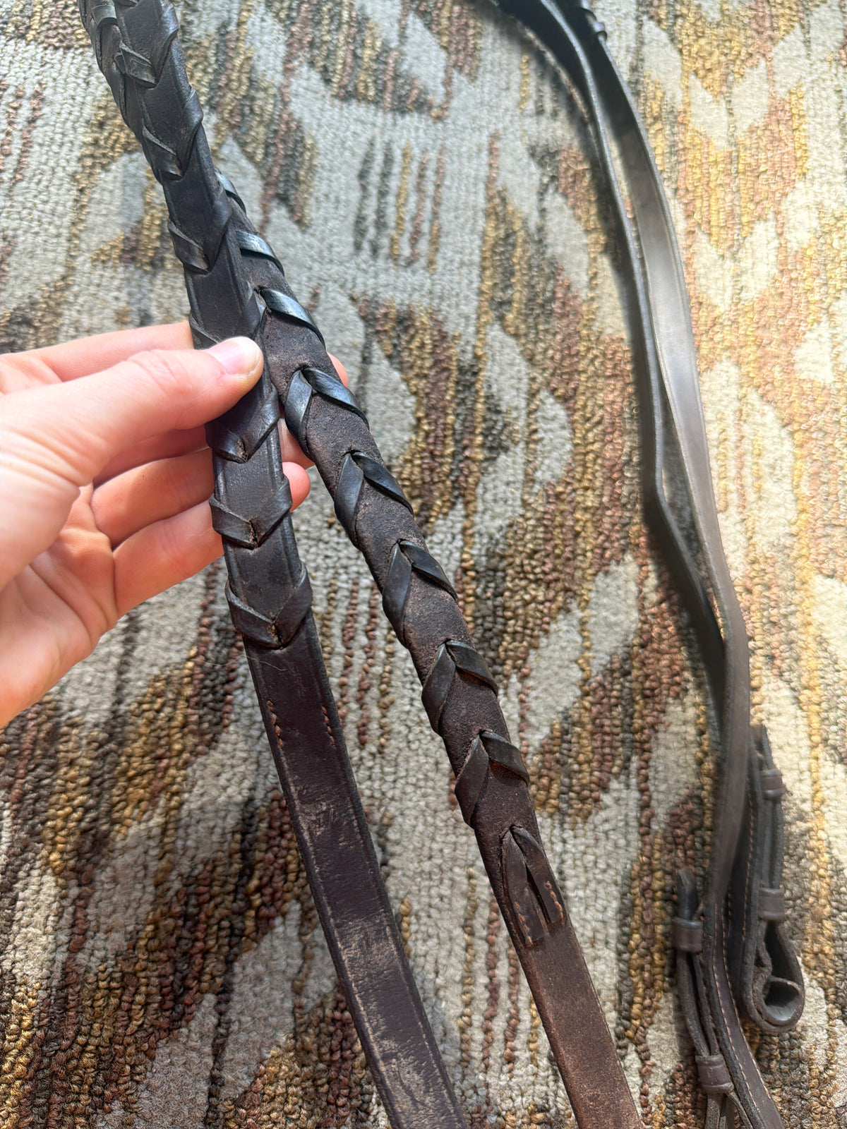 Brown Laced Reins