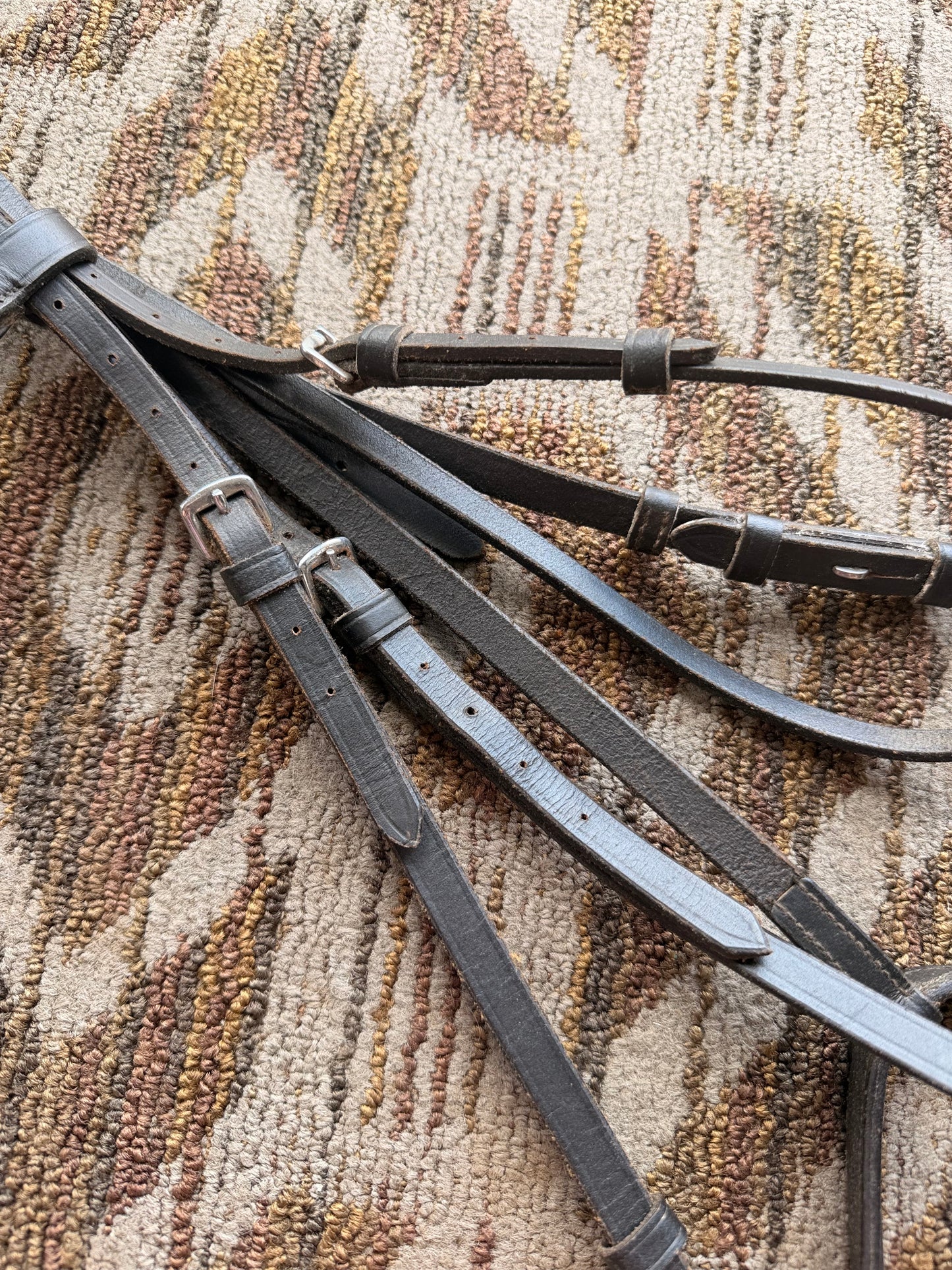 Black Stamped Bridle