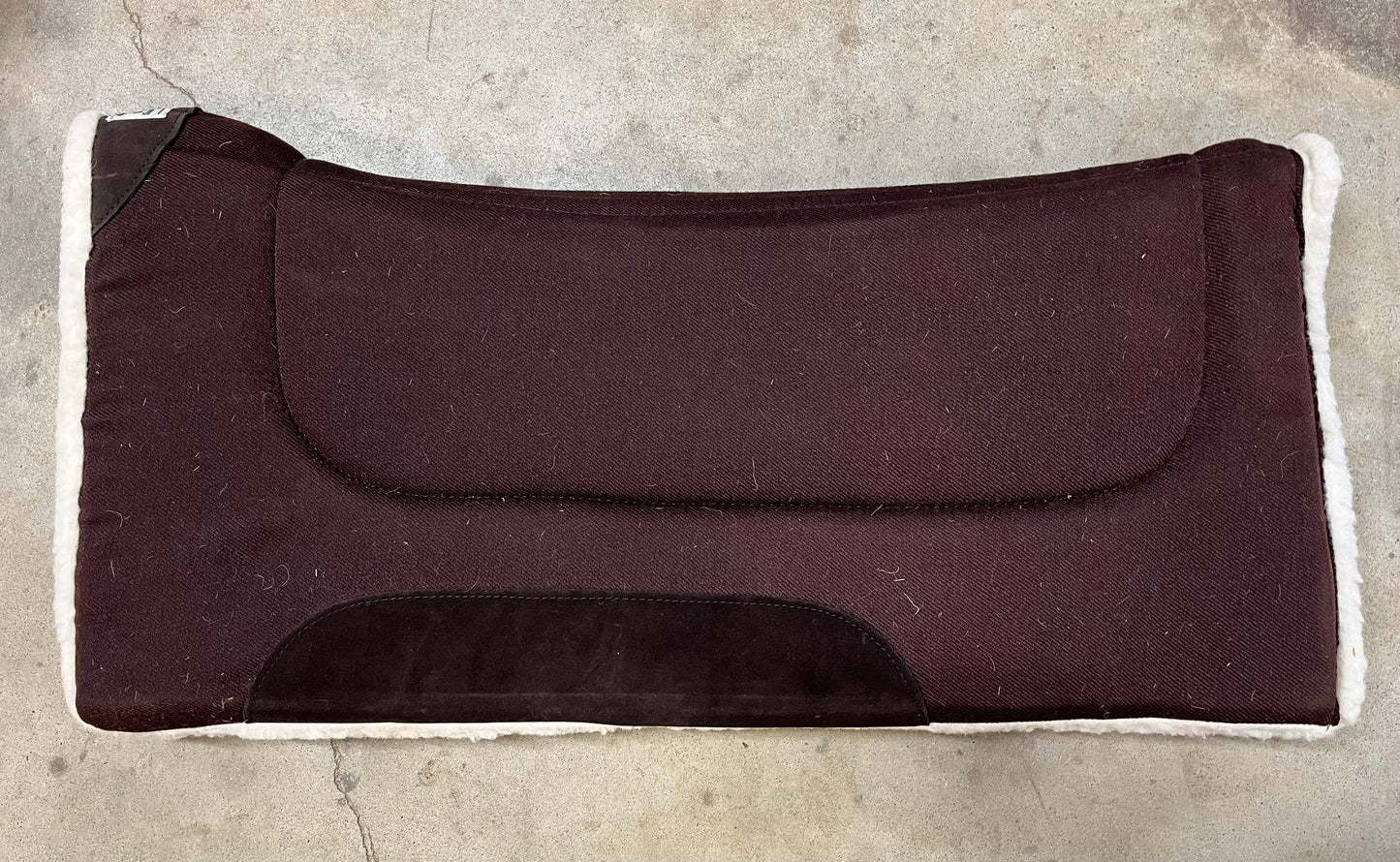 Diamond Wool Contoured Fleece Pad