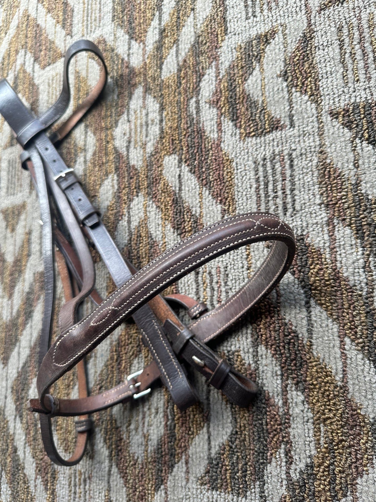 Flat Stitched Bridle