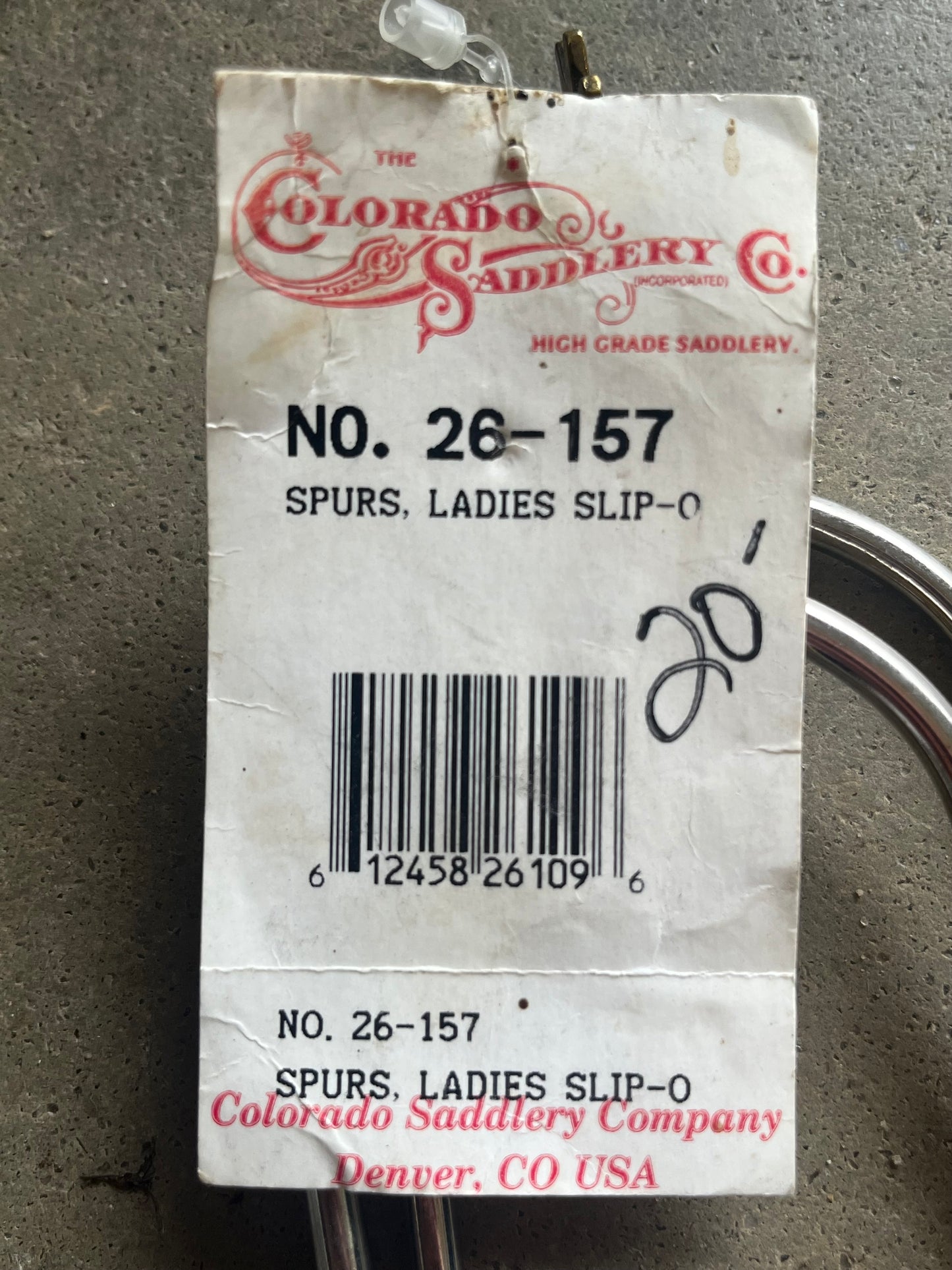 Colorado Saddlery Slip On Spurs