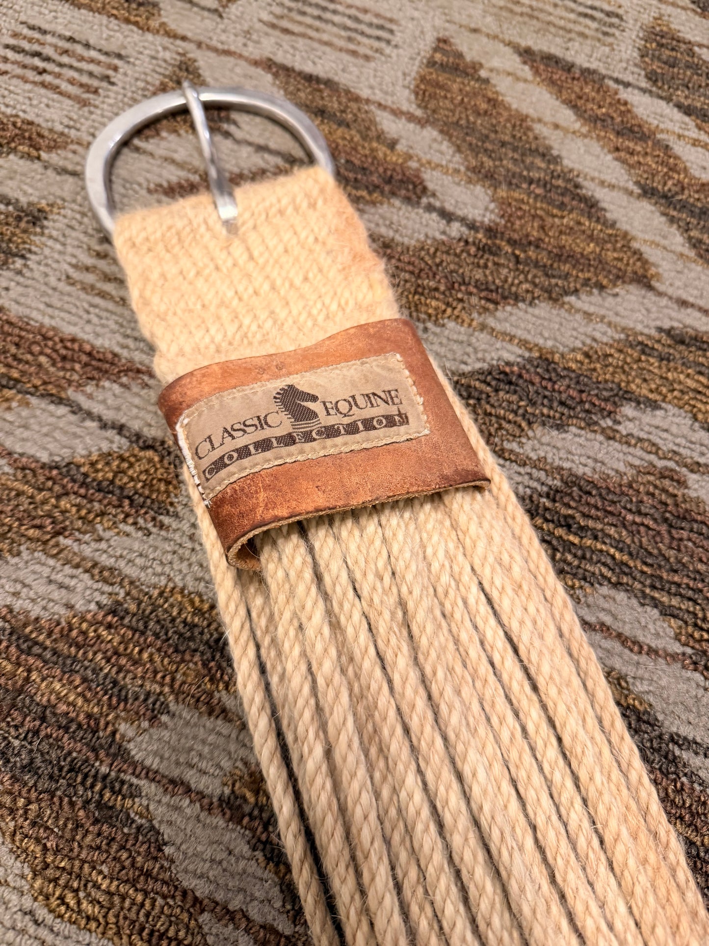 Classic Equine Rope/Mohair Cinch - 36”