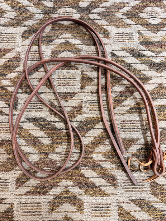 Cowperson Heavy Oiled Weighted Split Reins