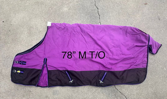 Purple Medium Turnout - 78”