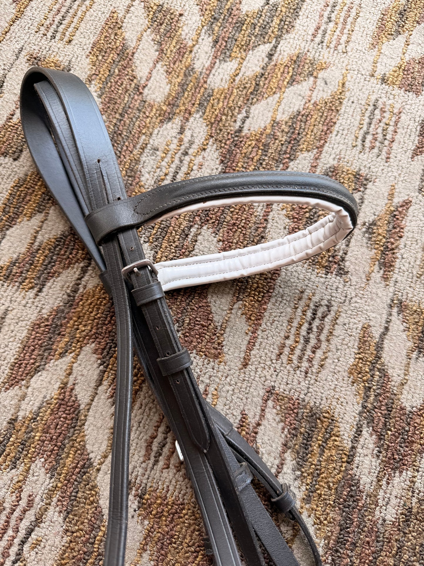 Black Padded Bridle
