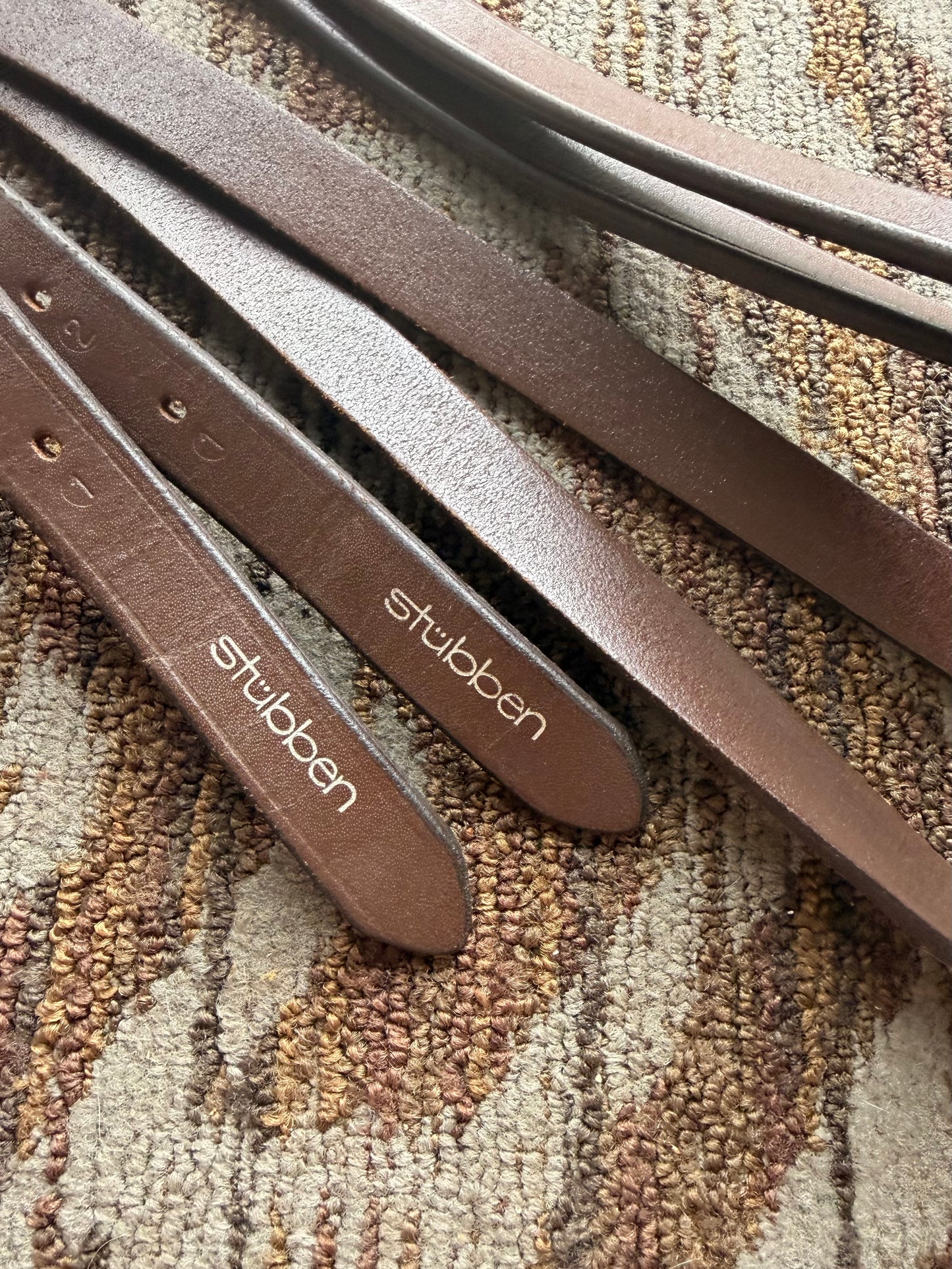 Brown Stubben Stirrup Leathers
