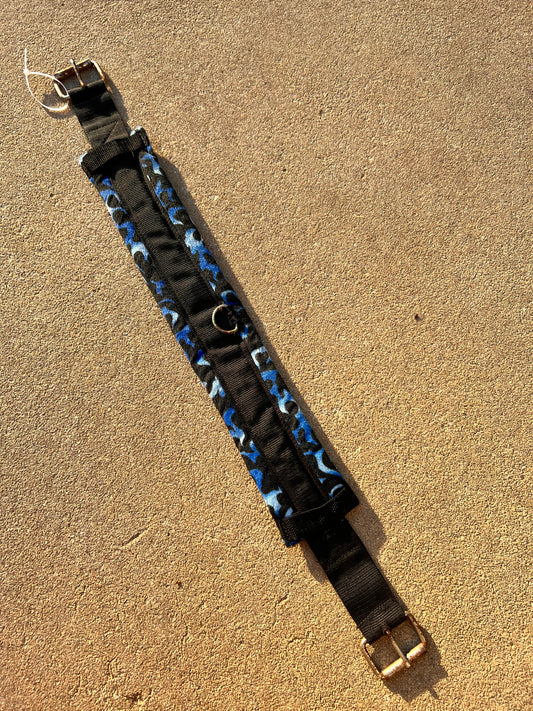 Blue Flame Back Cinch - 33”