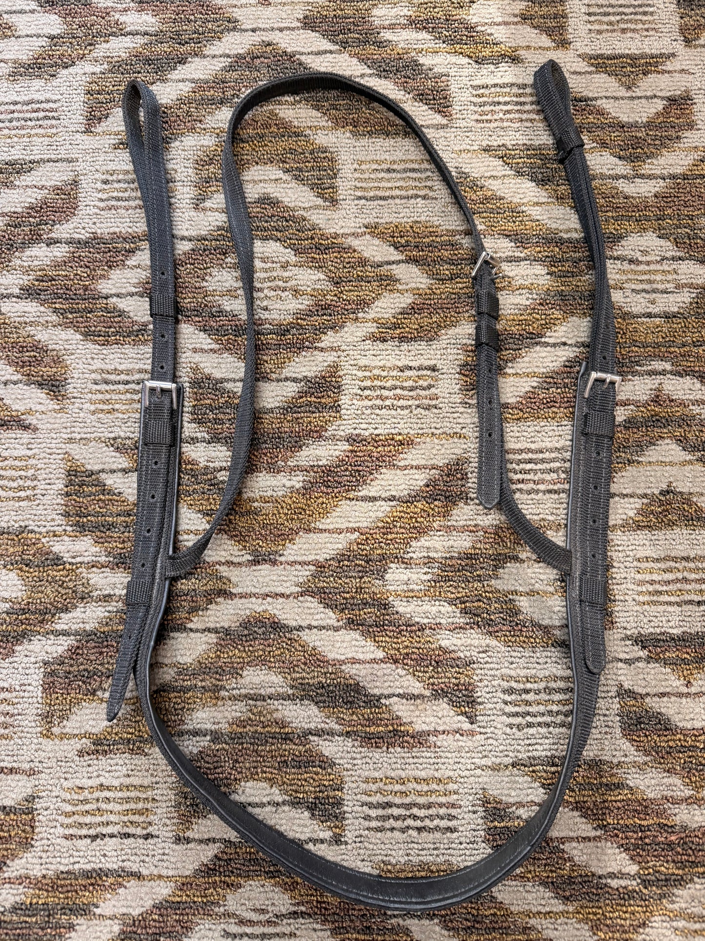 Black Nylon 2 Point Breast Collar