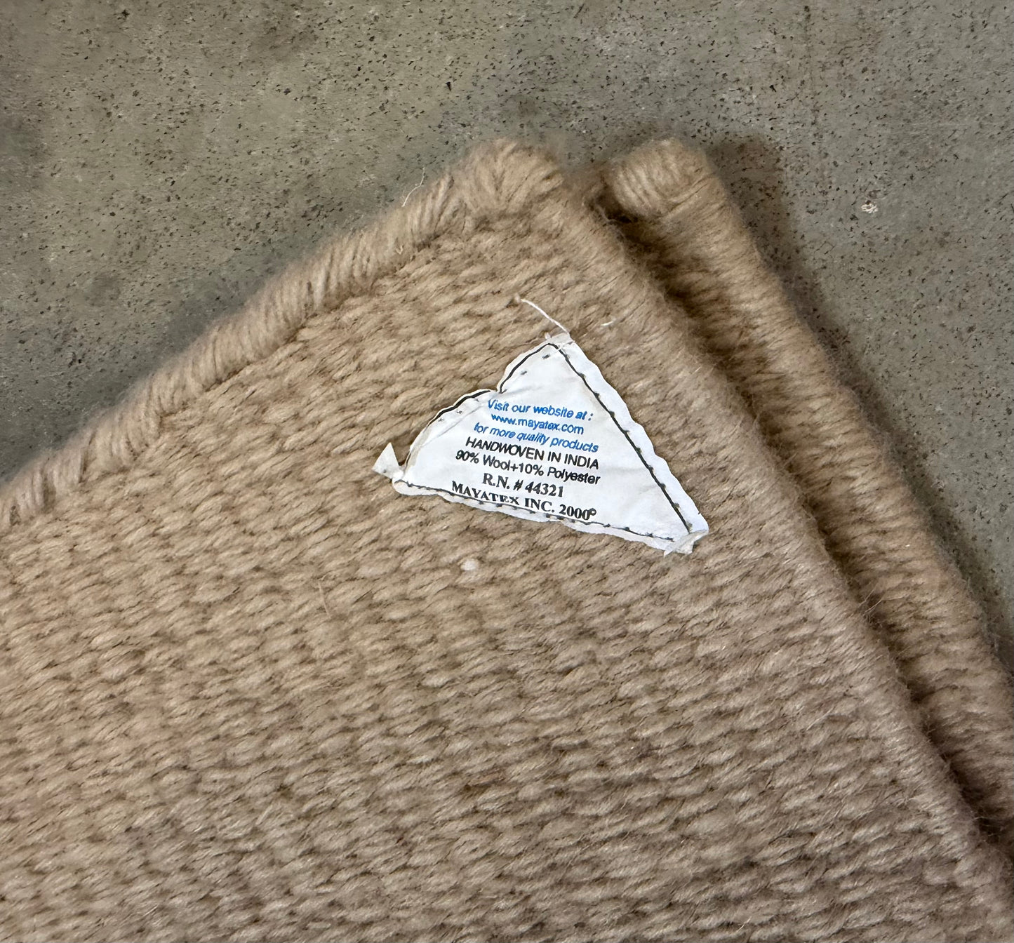 Mayatex Tan Saddle Blanket