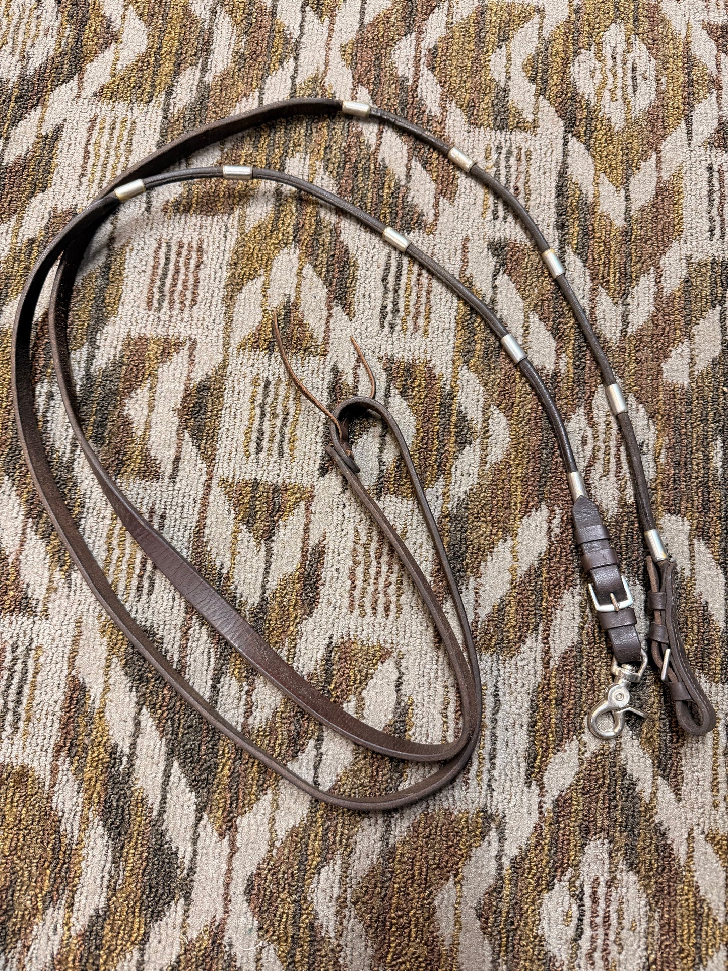 Silver Loop Reins