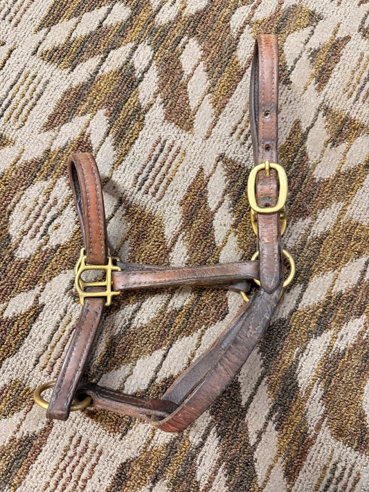 Leather Yearling Halter