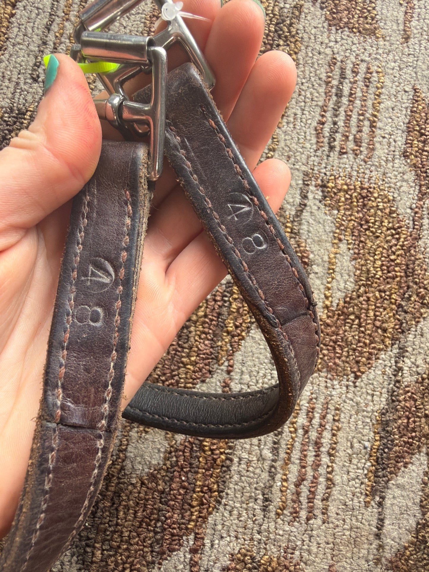 Nunn Finer Nylon Core Lined Stirrup Leathers - 48”