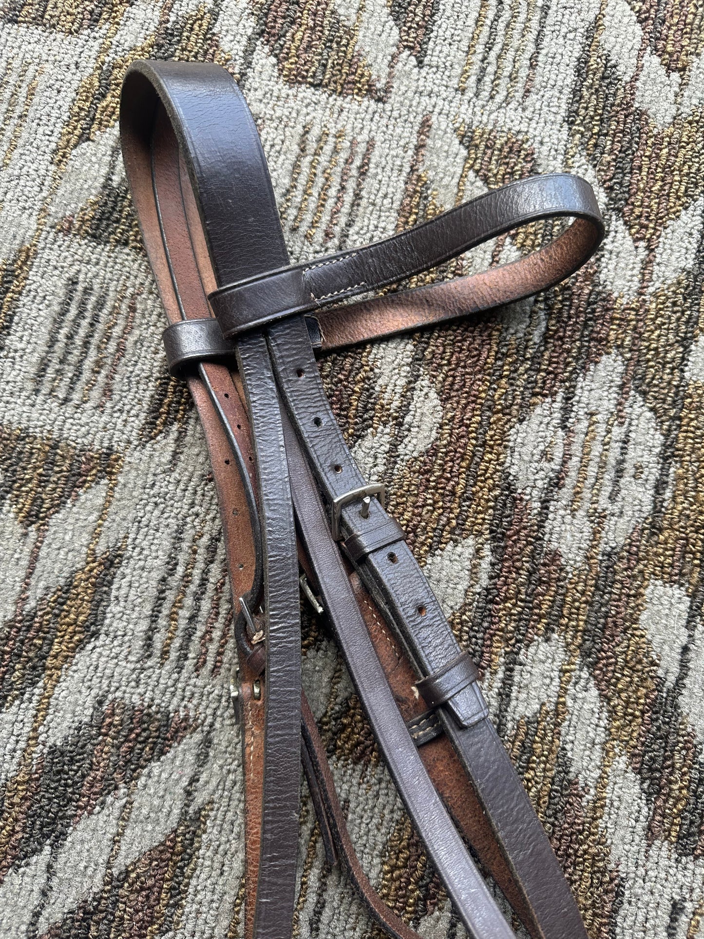 Flat Stitched Bridle