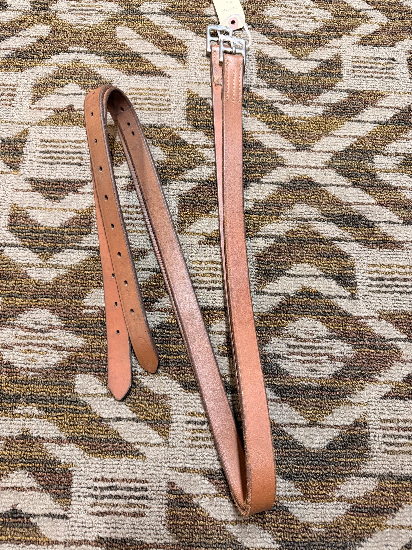 Crump Brown Stirrup Leathers - 56”